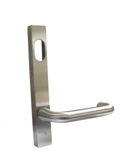 LEGGE 5300 MARINE SERIES NARROW PLATE FURNITURE - EXTERNAL PLATE W/ LEVER & CYL HOLE