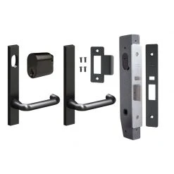 LEGGE L95MFS NARROW MORTICE LOCK KITS IN MATT BLACK Door Hardware Kits