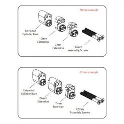 LOCKWOOD EXTENDED MODULAR 570 OVAL CYLINDER