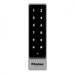 Access Control NEPTUNE KEYPAD TOUCH EM/HID/MF S/ALONE Or WEIGAND IP65 (2X6)