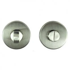 Handles & Hardware NIDUS STAINLESS STEEL PRIVACY SNIB SET - ROUND
