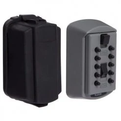 Supra/Kidde KIDDE KEYSAFE AUTO CHASSIS MOUNT TITANIUM Safes & Key Storage