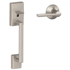 Handles & Hardware SCHLAGE CENTURY FRONT ENTRY HANDLE AND LATITUDE LEVER