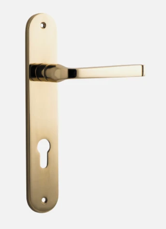 IVER DOOR LEVER ANNECY OVAL BACKPLATE Door Handles & Levers 2 IVER DOOR LEVER ANNECY OVAL BACKPLATE Door Handles & Levers