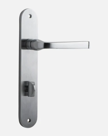 IVER DOOR LEVER ANNECY OVAL BACKPLATE Door Handles & Levers 10 IVER DOOR LEVER ANNECY OVAL BACKPLATE Door Handles & Levers