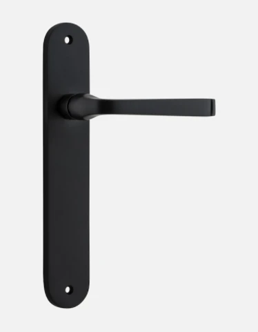 IVER DOOR LEVER ANNECY OVAL BACKPLATE Door Handles & Levers 11 IVER DOOR LEVER ANNECY OVAL BACKPLATE Door Handles & Levers