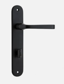 IVER DOOR LEVER ANNECY OVAL BACKPLATE Door Handles & Levers 36 IVER DOOR LEVER ANNECY OVAL BACKPLATE Door Handles & Levers