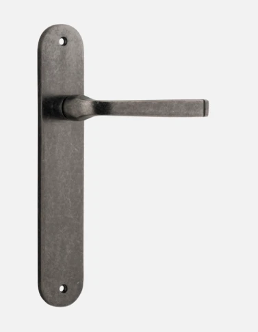 IVER DOOR LEVER ANNECY OVAL BACKPLATE Door Handles & Levers 14 IVER DOOR LEVER ANNECY OVAL BACKPLATE Door Handles & Levers
