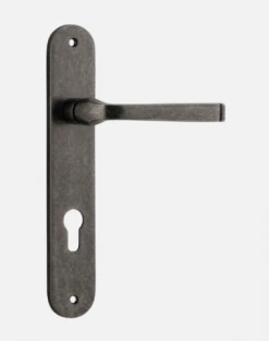 IVER DOOR LEVER ANNECY OVAL BACKPLATE Door Handles & Levers 38 IVER DOOR LEVER ANNECY OVAL BACKPLATE Door Handles & Levers