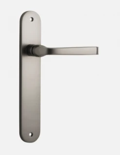 IVER DOOR LEVER ANNECY OVAL BACKPLATE Door Handles & Levers 42 IVER DOOR LEVER ANNECY OVAL BACKPLATE Door Handles & Levers