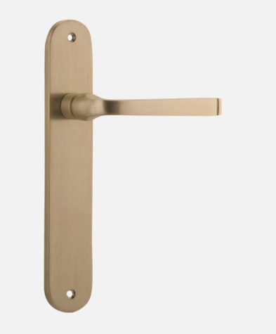 IVER DOOR LEVER ANNECY OVAL BACKPLATE Door Handles & Levers 22 IVER DOOR LEVER ANNECY OVAL BACKPLATE Door Handles & Levers