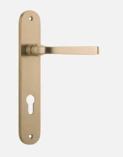 IVER DOOR LEVER ANNECY OVAL BACKPLATE Door Handles & Levers 46 IVER DOOR LEVER ANNECY OVAL BACKPLATE Door Handles & Levers