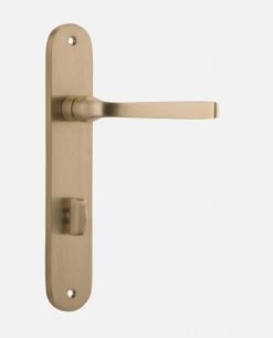IVER DOOR LEVER ANNECY OVAL BACKPLATE Door Handles & Levers 47 IVER DOOR LEVER ANNECY OVAL BACKPLATE Door Handles & Levers