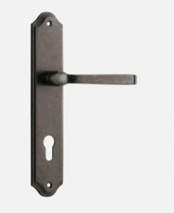 IVER DOOR LEVER ANNECY SHOULDERED BACKPLATE