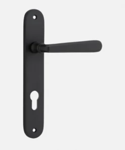 IVER DOOR LEVER COPENHAGEN OVAL BACKPLATE Door Handles & Levers 31 IVER DOOR LEVER COPENHAGEN OVAL BACKPLATE Door Handles & Levers