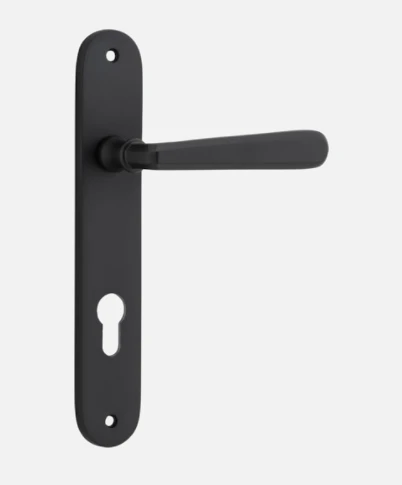 IVER DOOR LEVER COPENHAGEN OVAL BACKPLATE Door Handles & Levers 11 IVER DOOR LEVER COPENHAGEN OVAL BACKPLATE Door Handles & Levers