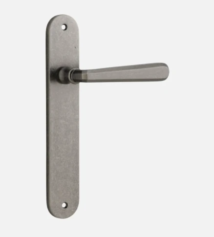 IVER DOOR LEVER COPENHAGEN OVAL BACKPLATE Door Handles & Levers 13 IVER DOOR LEVER COPENHAGEN OVAL BACKPLATE Door Handles & Levers
