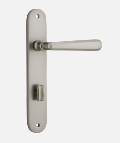 IVER DOOR LEVER COPENHAGEN OVAL BACKPLATE Door Handles & Levers 18 IVER DOOR LEVER COPENHAGEN OVAL BACKPLATE Door Handles & Levers