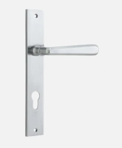 IVER DOOR LEVER COPENHAGEN RECTANGULAR BACKPLATE