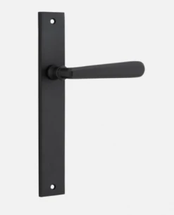 IVER DOOR LEVER COPENHAGEN RECTANGULAR BACKPLATE