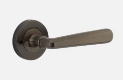 Door Handles & Levers IVER DOOR LEVER COPENHAGEN ROUND ROSE BACKPLATE 16 Door Handles & Levers IVER DOOR LEVER COPENHAGEN ROUND ROSE BACKPLATE