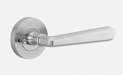 Door Handles & Levers IVER DOOR LEVER COPENHAGEN ROUND ROSE BACKPLATE 21 Door Handles & Levers IVER DOOR LEVER COPENHAGEN ROUND ROSE BACKPLATE