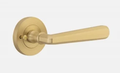 Door Handles & Levers IVER DOOR LEVER COPENHAGEN ROUND ROSE BACKPLATE 23 Door Handles & Levers IVER DOOR LEVER COPENHAGEN ROUND ROSE BACKPLATE
