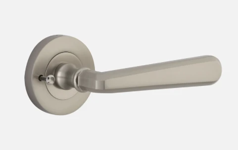 Door Handles & Levers IVER DOOR LEVER COPENHAGEN ROUND ROSE BACKPLATE 14 Door Handles & Levers IVER DOOR LEVER COPENHAGEN ROUND ROSE BACKPLATE