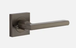 IVER DOOR LEVER BALTIMORE SQUARE ROSE BACKPLATE Door Handles & Levers 30 IVER DOOR LEVER BALTIMORE SQUARE ROSE BACKPLATE Door Handles & Levers