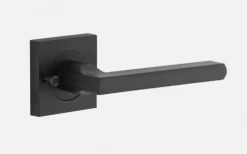 IVER DOOR LEVER BALTIMORE SQUARE ROSE BACKPLATE Door Handles & Levers 33 IVER DOOR LEVER BALTIMORE SQUARE ROSE BACKPLATE Door Handles & Levers