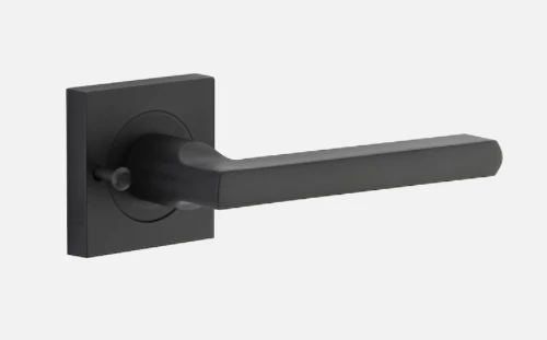 IVER DOOR LEVER BALTIMORE SQUARE ROSE BACKPLATE Door Handles & Levers 15 IVER DOOR LEVER BALTIMORE SQUARE ROSE BACKPLATE Door Handles & Levers