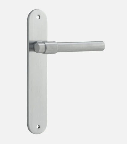 Door Handles & Levers IVER DOOR LEVER HELSINKI OVAL BACKPLATE 6 Door Handles & Levers IVER DOOR LEVER HELSINKI OVAL BACKPLATE