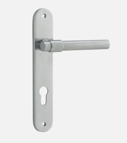 Door Handles & Levers IVER DOOR LEVER HELSINKI OVAL BACKPLATE 7 Door Handles & Levers IVER DOOR LEVER HELSINKI OVAL BACKPLATE