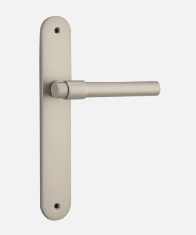 Door Handles & Levers IVER DOOR LEVER HELSINKI OVAL BACKPLATE 10 Door Handles & Levers IVER DOOR LEVER HELSINKI OVAL BACKPLATE