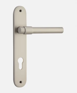 Door Handles & Levers IVER DOOR LEVER HELSINKI OVAL BACKPLATE