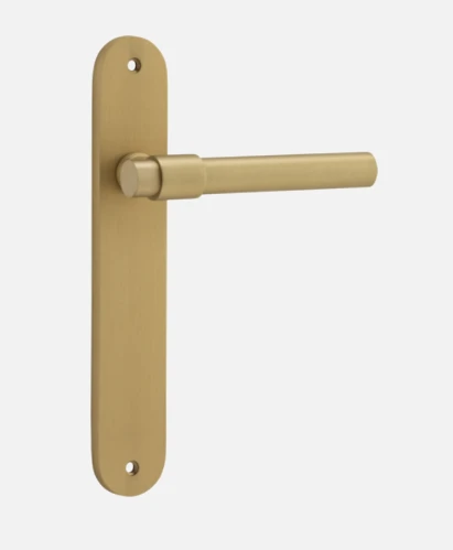 Door Handles & Levers IVER DOOR LEVER HELSINKI OVAL BACKPLATE 12 Door Handles & Levers IVER DOOR LEVER HELSINKI OVAL BACKPLATE