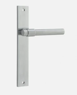 Door Handles & Levers IVER DOOR LEVER HELSINKI RECTANGULAR BACKPLATE