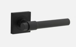 Door Handles & Levers IVER DOOR LEVER HELSINKI SQUARE ROSE BACKPLATE