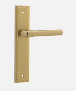 IVER DOOR LEVER HELSINKI STEPPED BACKPLATE Door Handles & Levers