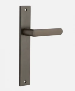 IVER DOOR LEVER OSAKA RECTANGULAR BACKPLATE Door Handles & Levers