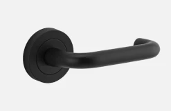 IVER DOOR LEVER OSLO ROUND ROSE Door Handles & Levers