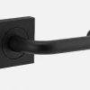 IVER DOOR LEVER OSLO SQUARE ROSE Door Handles & Levers