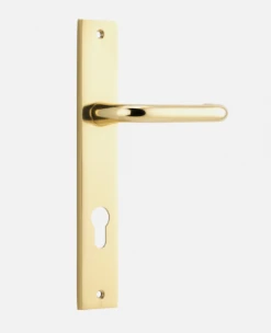Door Handles & Levers IVER DOOR LEVER OSLO RECTANGULAR BACKPLATE