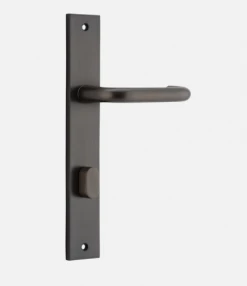 Door Handles & Levers IVER DOOR LEVER OSLO RECTANGULAR BACKPLATE