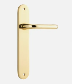 Door Handles & Levers IVER DOOR LEVER OSLO OVAL BACKPLATE 28 Door Handles & Levers IVER DOOR LEVER OSLO OVAL BACKPLATE