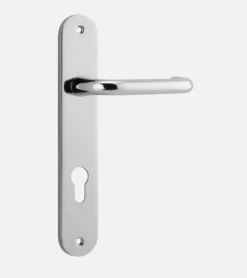 Door Handles & Levers IVER DOOR LEVER OSLO OVAL BACKPLATE 32 Door Handles & Levers IVER DOOR LEVER OSLO OVAL BACKPLATE