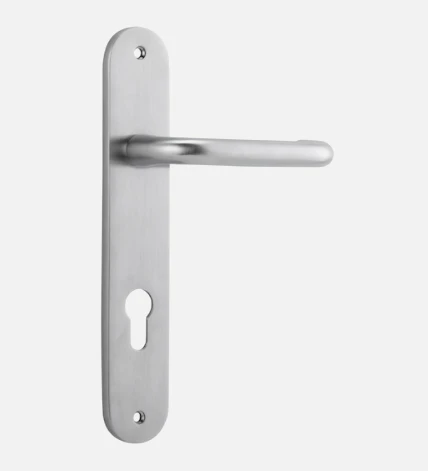 Door Handles & Levers IVER DOOR LEVER OSLO OVAL BACKPLATE 11 Door Handles & Levers IVER DOOR LEVER OSLO OVAL BACKPLATE