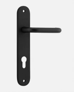 Door Handles & Levers IVER DOOR LEVER OSLO OVAL BACKPLATE 37 Door Handles & Levers IVER DOOR LEVER OSLO OVAL BACKPLATE