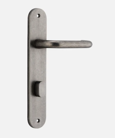 Door Handles & Levers IVER DOOR LEVER OSLO OVAL BACKPLATE 16 Door Handles & Levers IVER DOOR LEVER OSLO OVAL BACKPLATE