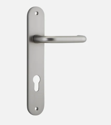 Door Handles & Levers IVER DOOR LEVER OSLO OVAL BACKPLATE 21 Door Handles & Levers IVER DOOR LEVER OSLO OVAL BACKPLATE